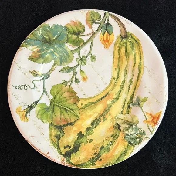 PIER 1  PUMPKIN PATCH SQUASH PLATE - Picture 11 of 11